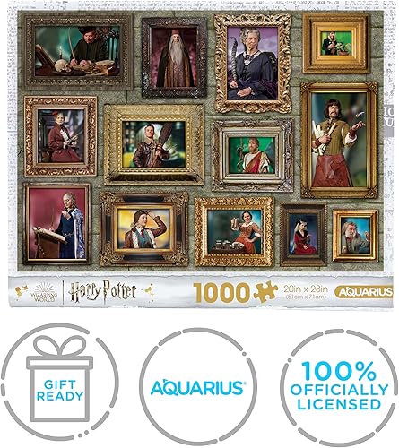 Miniatura 7 de AQUARIUS Harry Potter Witches & Wizards - Rompecabezas de 1000 piezas (rompecabezas de 1000 piezas), sin deslumbramiento, ajuste de precisión,