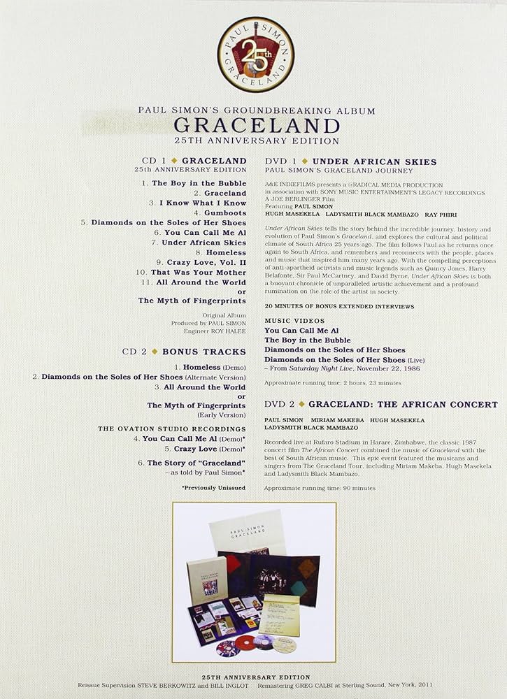 Amazon.co.jp: Graceland =collector's..: ミュージック
