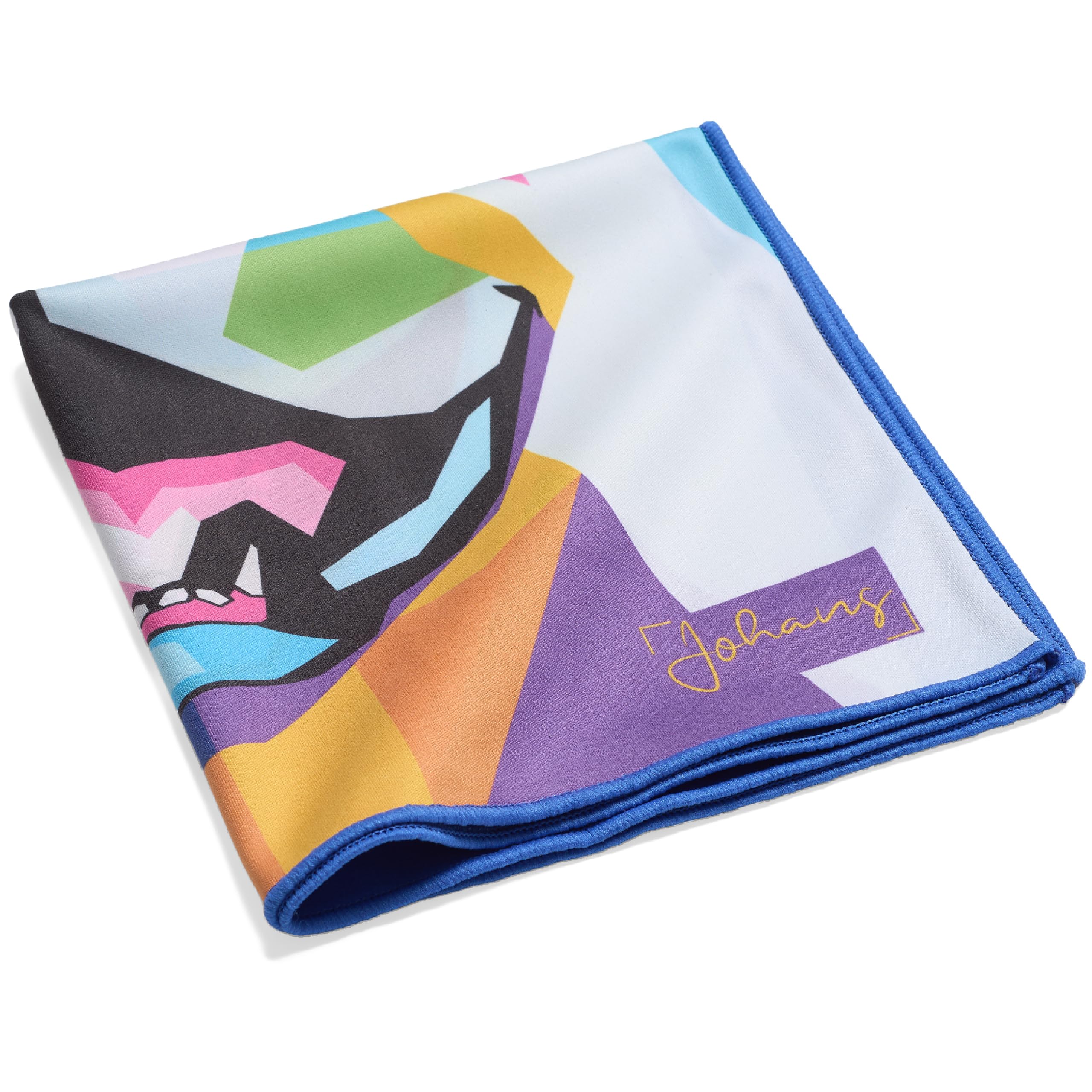 Johansยฎ XXL Microfibre Cloth for Cleaning Smartphone, Tablet, Glasses, Display, Camera, Display Cloth, Glasses Cleaning Cloth, Cleaning Cloth, Optical Quality, 30 x 30 cm (Bull Dog)