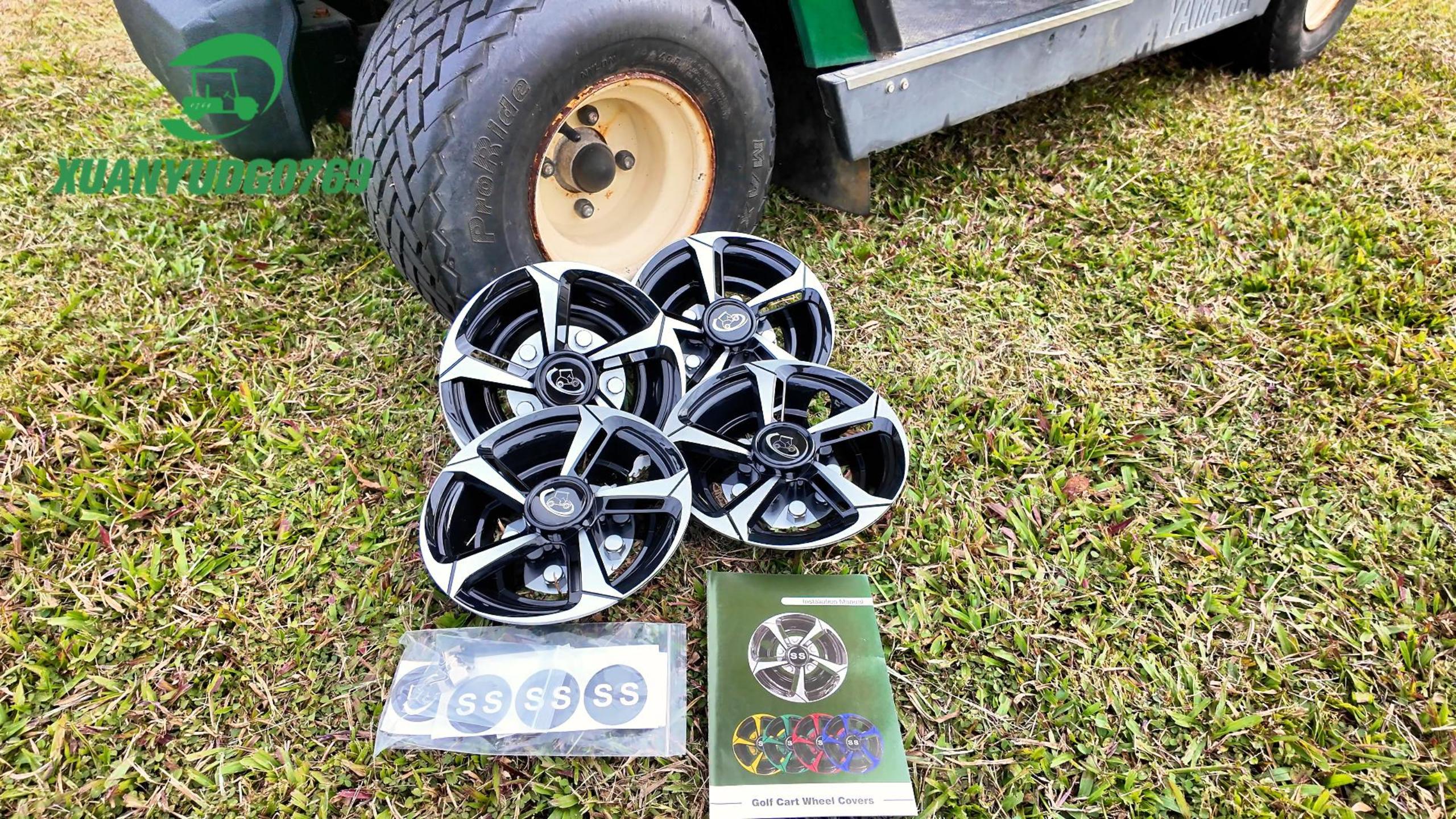 Amazon.com: XUANYUDG0769 Golf Cart Hubcaps Wheel Covers for EZGO