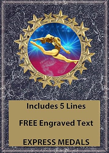 Express Medals - Placas de premios de gimnasia personalizadas, varios estilos disponible en Yaxa Venezuela