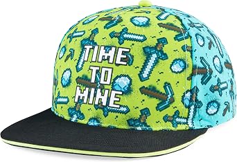 Minecraft Baseball Cap, Minecraft Gifts for Boys and Girls, Cool Minecraft Stuff for Fans & Gamers