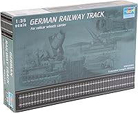 Vista 1 de Trumpeter 135 Alemán Railway Track Set (36" de extra Track)