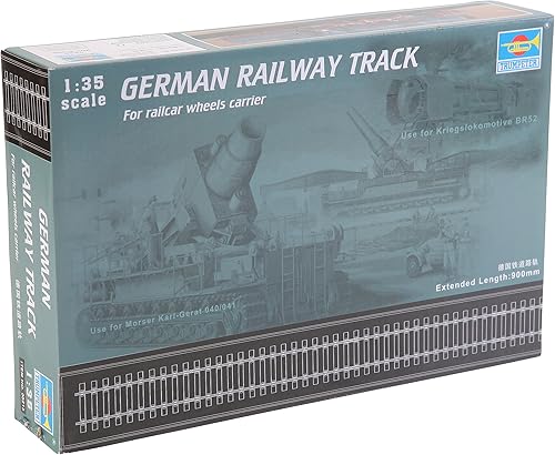 Trumpeter 135 Alemán Railway Track Set (36" de extra Track)