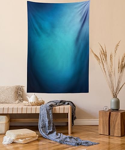 Miniatura 17 de Ambesonne Tapiz Groovy, letras de texto de la paz de los años setenta, ilustración musical de la revolución histórica de igualdad, colgante de pared