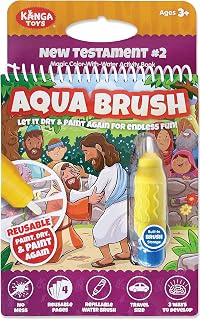 Water Reveal Coloring Scripture Book for Kids. (New Testament #2)