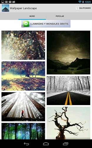 Wallpaper Paysage – vue 3