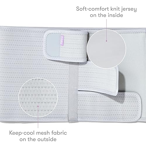 Miniatura 5 de Frida Mom Faja para vientre, esenciales posparto para recuperación natural y de cesárea, envoltura de compresión ajustable, soporte para después del