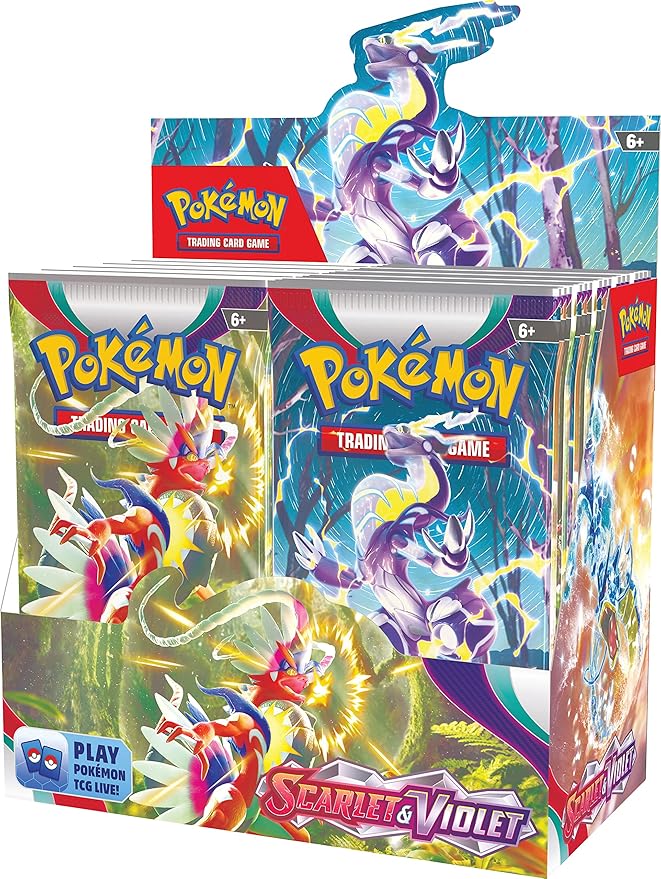 Pokémon TGC: Scarlet & Violet Booster Display Box miniatura 3