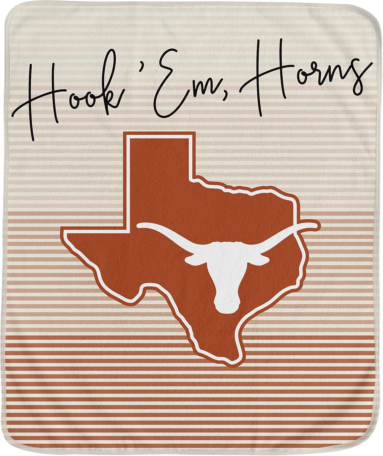 Pegasus Sports Officially Licensed NCAA State Stripe Blanket, 60" x 70"