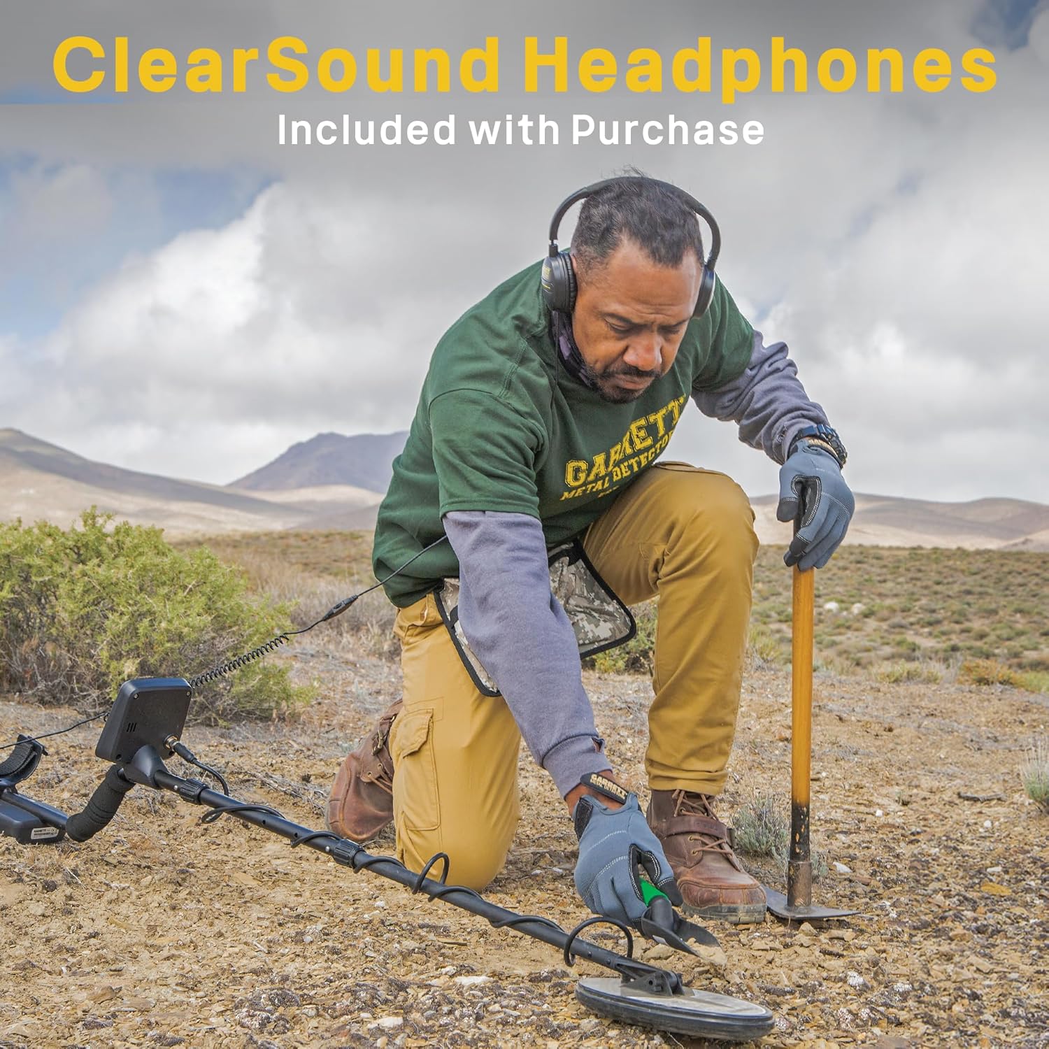 Garrett - Goldmaster 24k - Gold Metal Detector for Adults - High Frequency 48 kHz Metal Detector for Gold - Made in USA - Wired Headphones Included