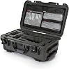 Nanuk 935 Waterproof Carry-On Hard Case with Lid Organizer for Sony a7R Size Camera wWheels - Olive