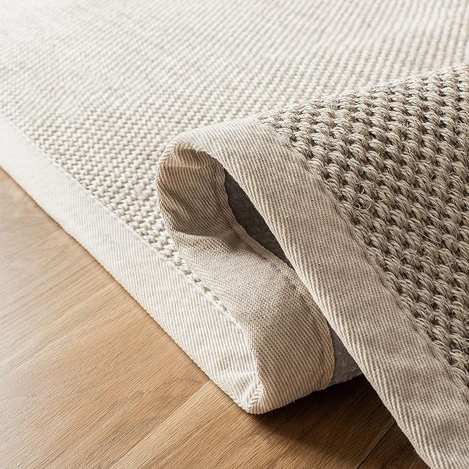 Alfombra SAFAVIEH 8x10 Sisal Beige Mármol Fibra Natural miniatura 6