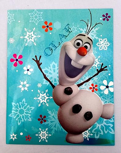 Miniatura 3 de Disney Frozen Regreso a la escuela cuaderno de espiral y 2bolsillo portafolios carpeta Bundle (Anna y Elsa)