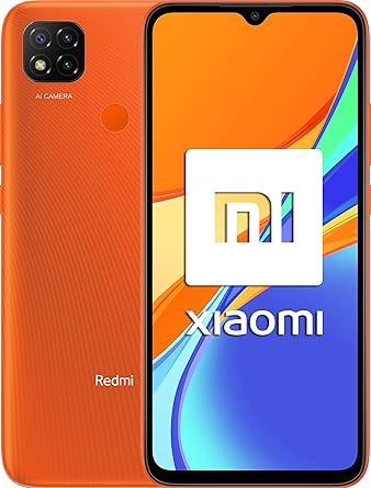 Xiaomi Redmi 9C - Smartphone 6.53 ", 3 GB + 64 GB, Dual Sim, Android 10.0, Arancione Sunrise Orange