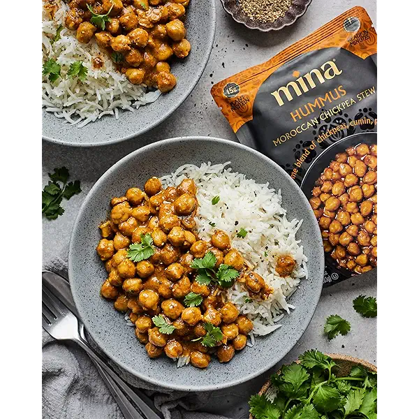 Mina, Hummus Moroccan Chickpea Stew, 10 Ounce 4