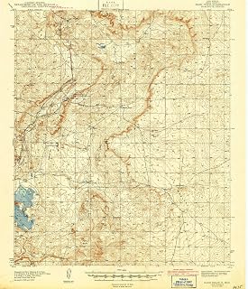 Nash Draw NM topo map, 1:62500 Scale, 15 X 15 Minute, Historical, 1943, 19.8 x 17.1 in