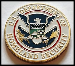 DHS Department of Homeland Security #1108 Government Honor Challenge Coin