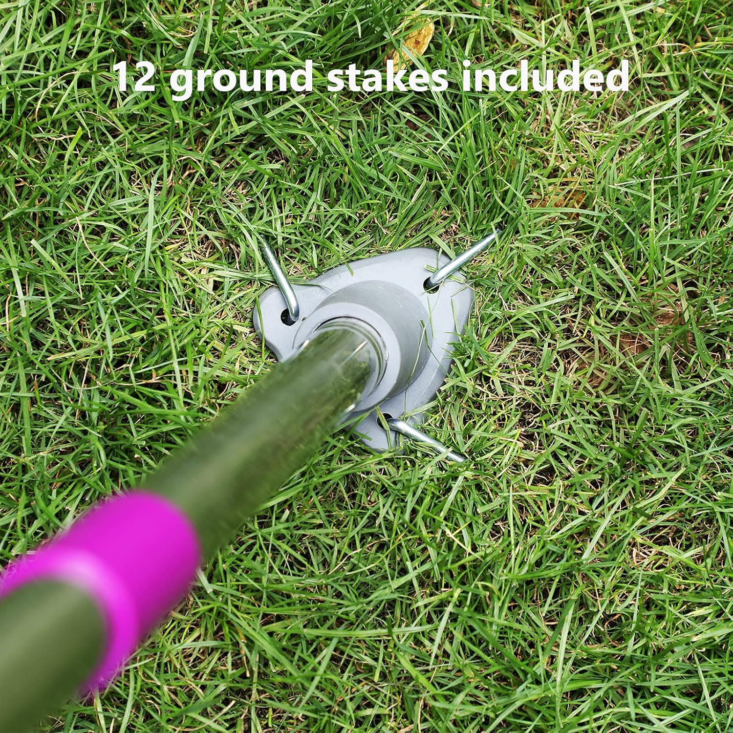 Gеt Chеар Prісе Baby Swing Frame for Outdoor Indoor, Toddler Stainless Steel Detachable A-Frame Swing Stand for Kids with Ground Stakes Hold up to 200Lbs (Frame Only)