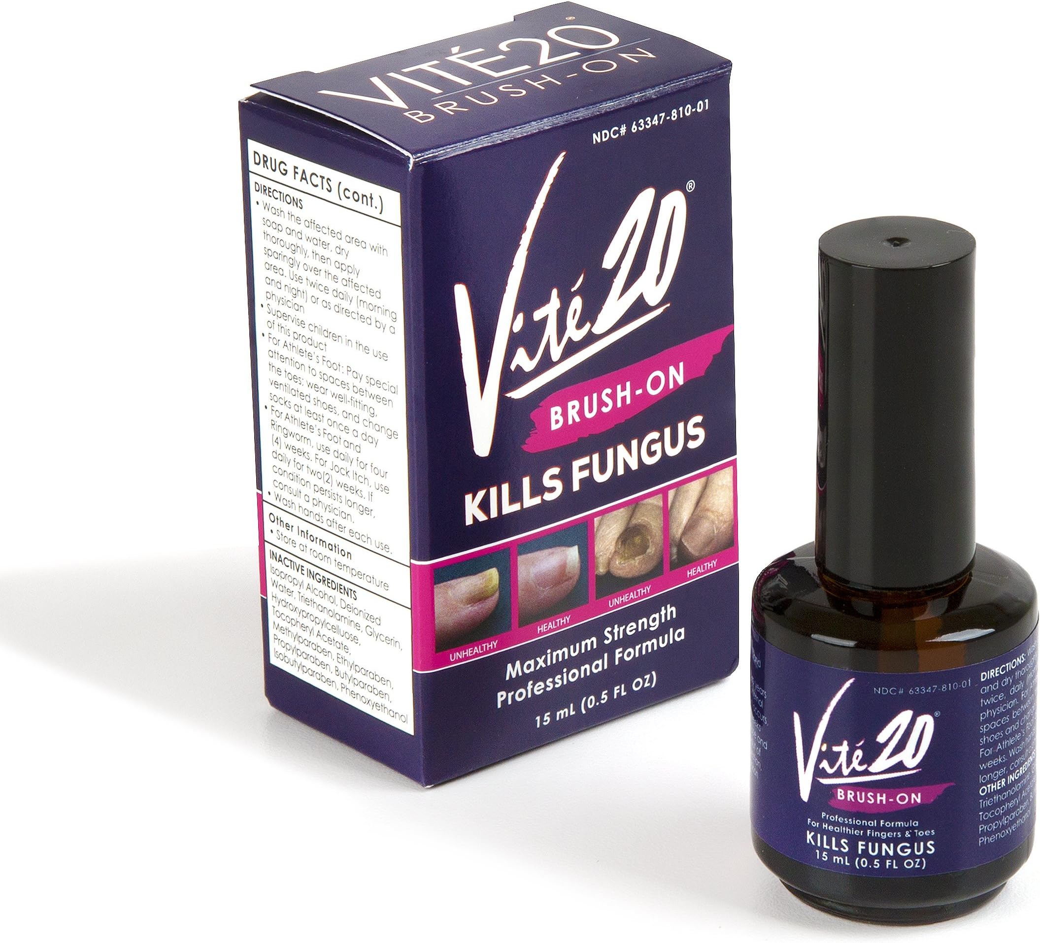 VITÉ20 Antifungal Brush-on, 0.5 Ounce