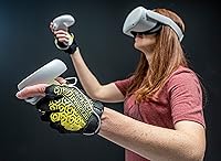 Vista 4 de Ironclad Guantes de juego, cobertura de medio dedo, ajuste de precisión, agarre de silicona de rendimiento, construcción que absorbe la humedad, 1