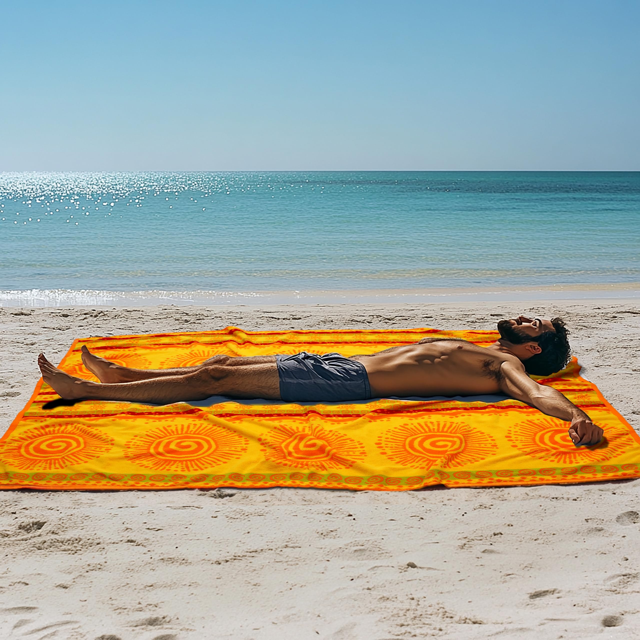 アイドル XG Beach Towel 100% Cotton Amazon.com: COTTON CRAFT Oversized Beach Towel for Two - 58x68