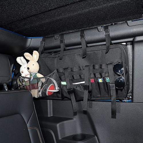 Miniatura 7 de HTHE Ford Bronco - Bolsas de almacenamiento para maletero trasero de 2 puertas, bolsas organizadoras para Ford Bronco 2021 2022 2023, 2 puertas (1