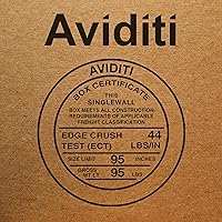 Vista 4 de Aviditi Caja de cartón corrugado con carga lateral, 56 pulgadas de largo x 10 pulgadas de ancho x 32 pulgadas de alto, kraft, paquete de 5