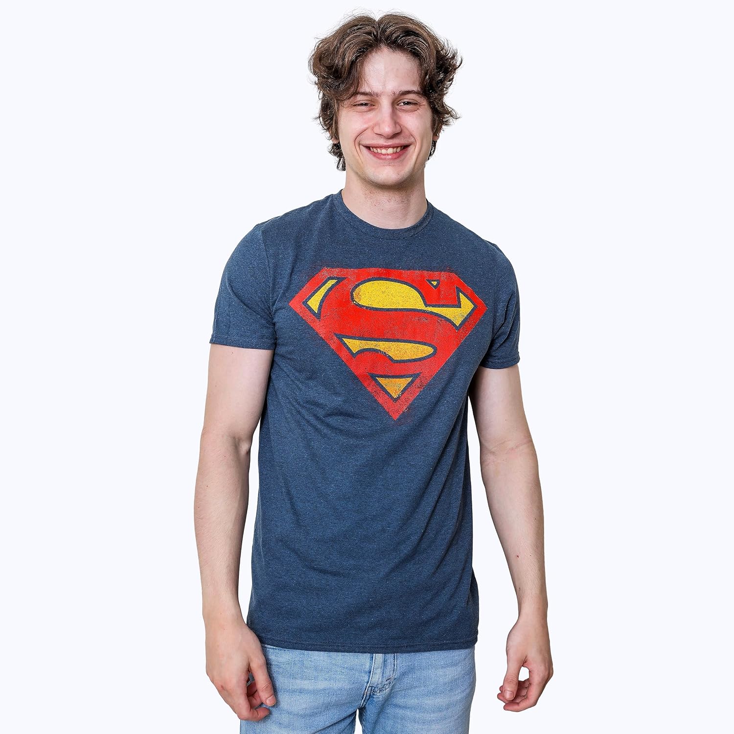 Superman Logo Symbol Justice League DC Costume Adult T-Shirt