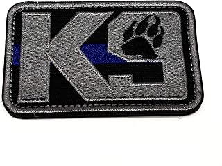 K9 Hundeführer - Polizei Hund - Diensthundeführer - DHF - Police dog - Textil Patch - Klettpatch