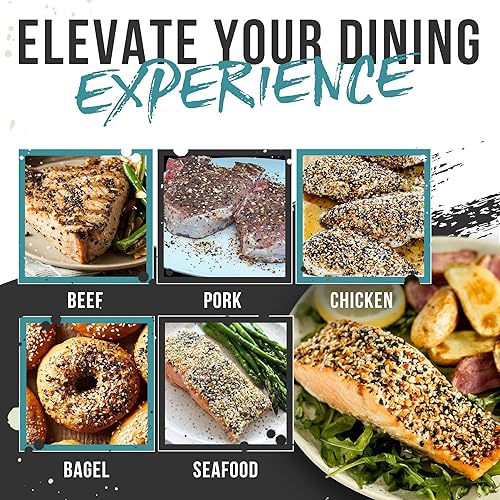 Miniatura 5 de Lane's Everything Bagel - Mezcla de condimentos para bagel, 4.6 onzas, sin azúcar, sin gluten, mezcla de especias para un sabor tostado audaz. Todos