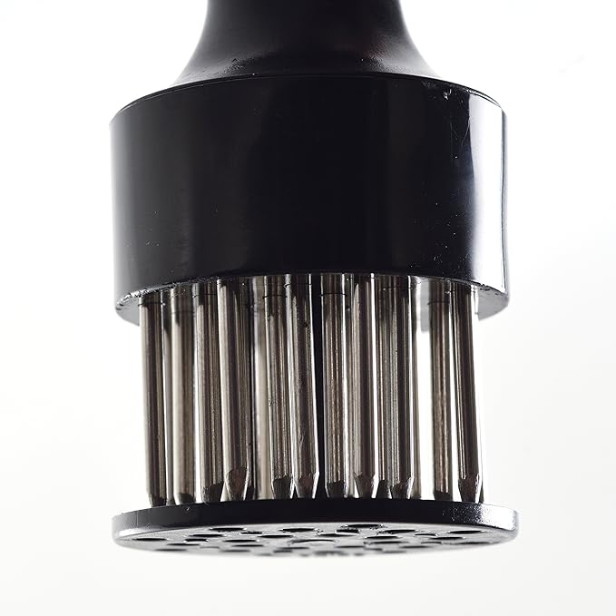 Ablandador de Carne Norpro Grip-EZ Negro 19 cm Acero Inoxidable miniatura 2