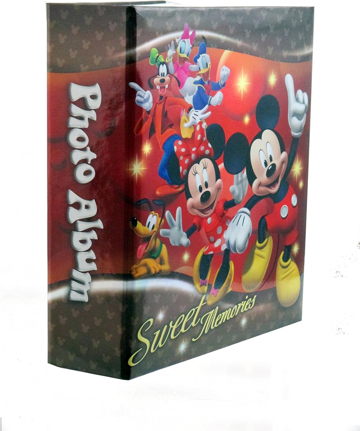 Disney Exclusive Mickey Mouse & Friends "Sweet Memories" Red Photo Album - Image 2