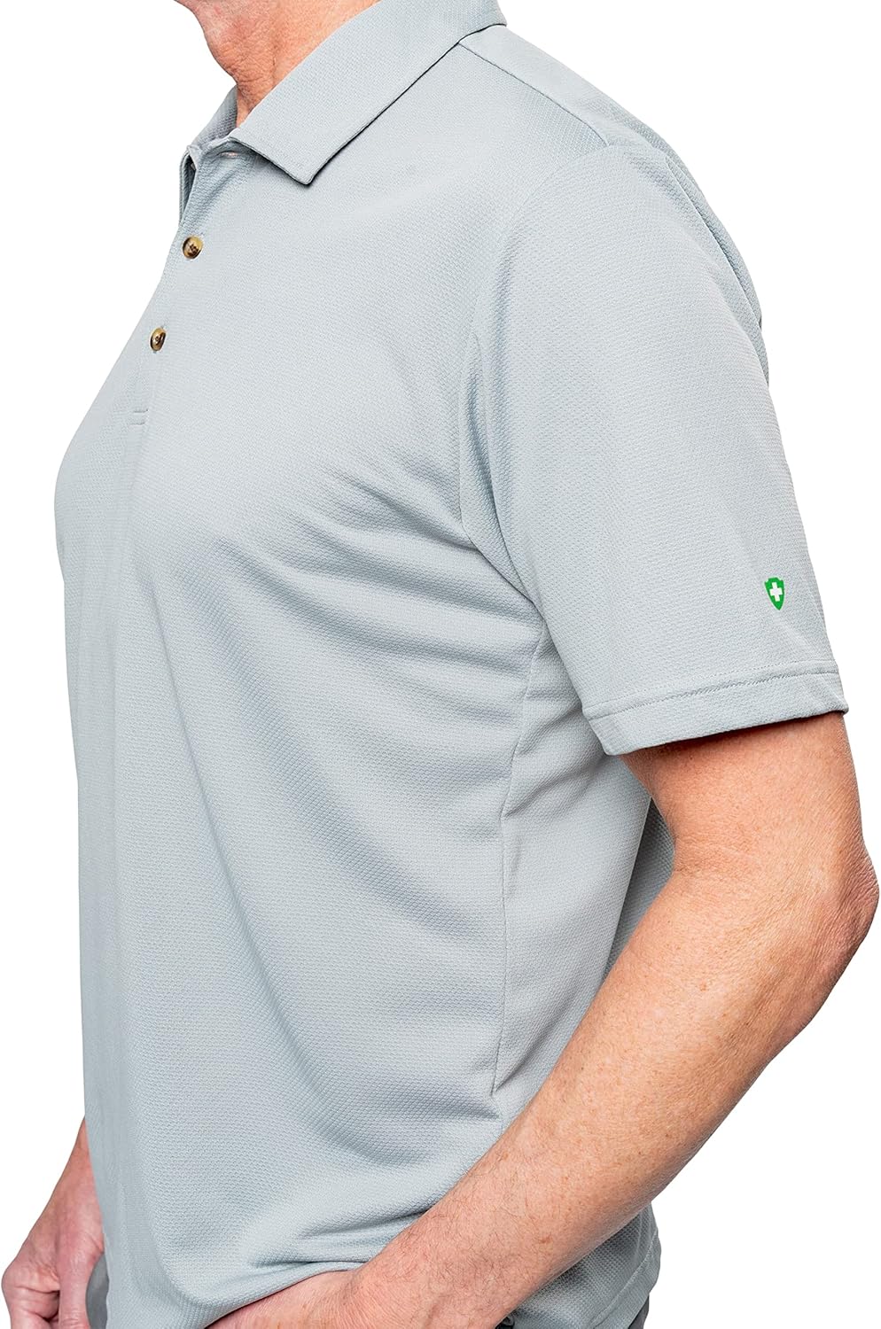 Insect Shield Men's Airflow Short Sleeve Polo Shirt