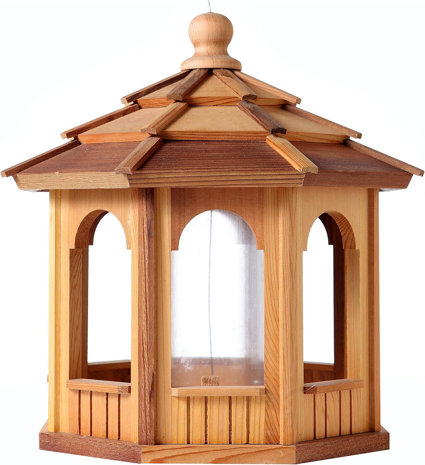 Flаѕh Dеаlѕ - 50% оƒƒ Cedar Birdfeeder Gazebo - Octagon - 16" Dia. X 16" Tall