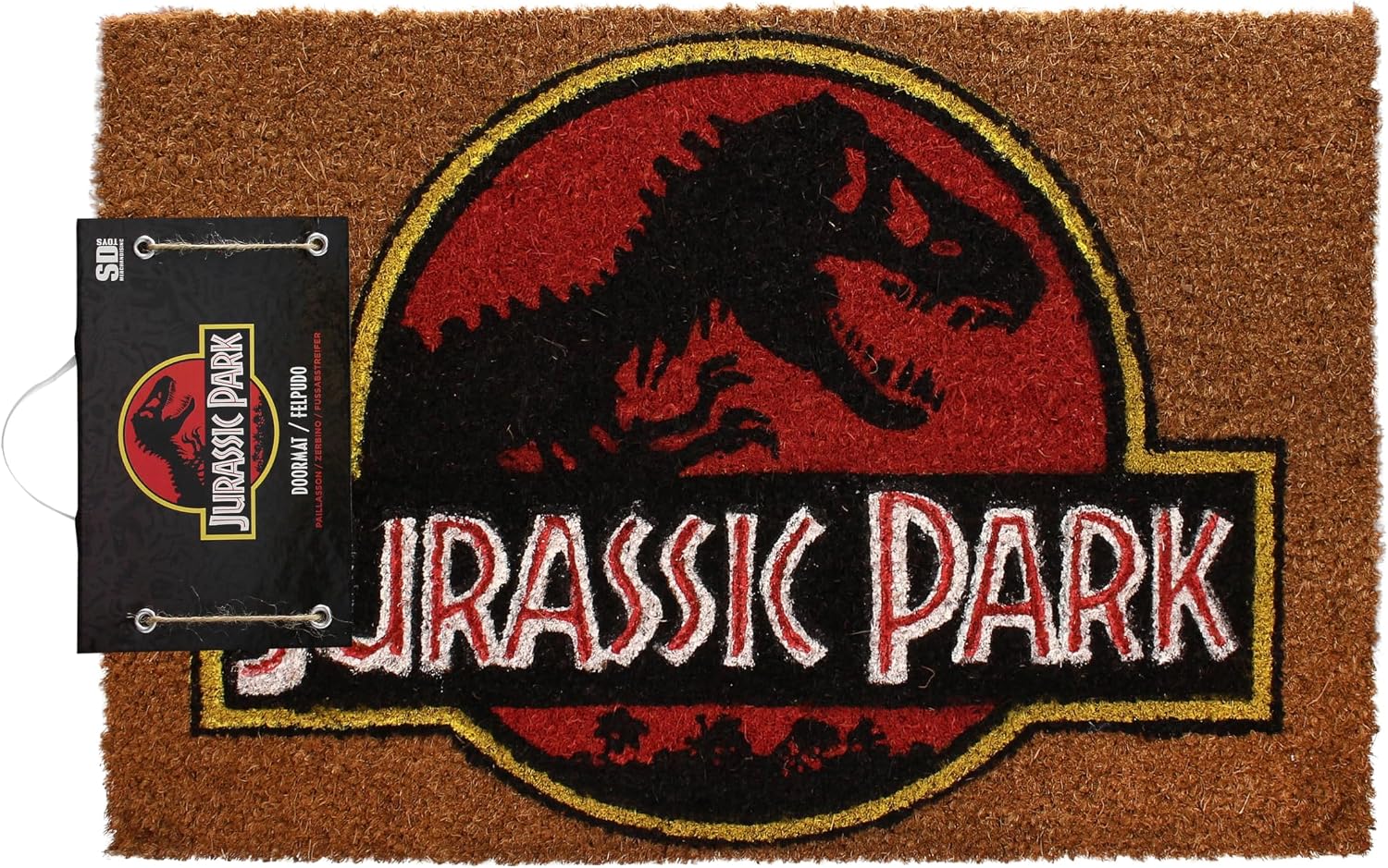 SD toys - Paillasson Jurassic Park - Logo 60X40cm - 8435450253683