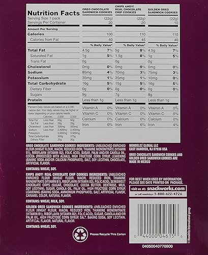 Miniatura 2 de Nabisco Paquete variado de galletas, 60 unidades