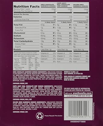 Nabisco Cookie Variety Pack, 60 Count