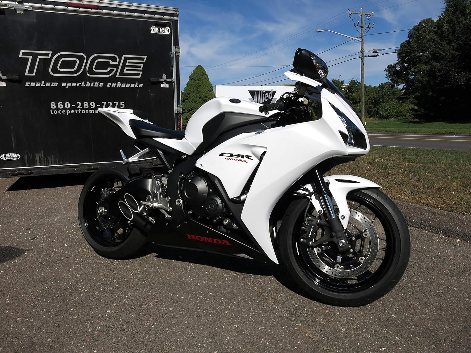 Buy T Slash Slip On Exhaust And Shield By Toce Performance For Honda Cbr1000rr 12 16 Online In Jordan B07r757wtk