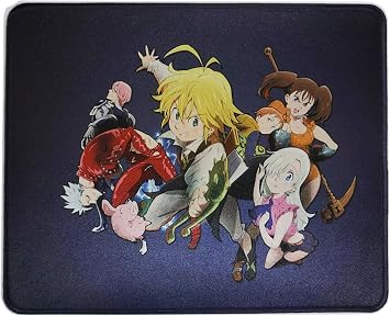 7 Deadly Sins/The Seven Deadly Sins Mouse Pad 12x10 Inches Office Gaming Anime Cartoon Mousepad