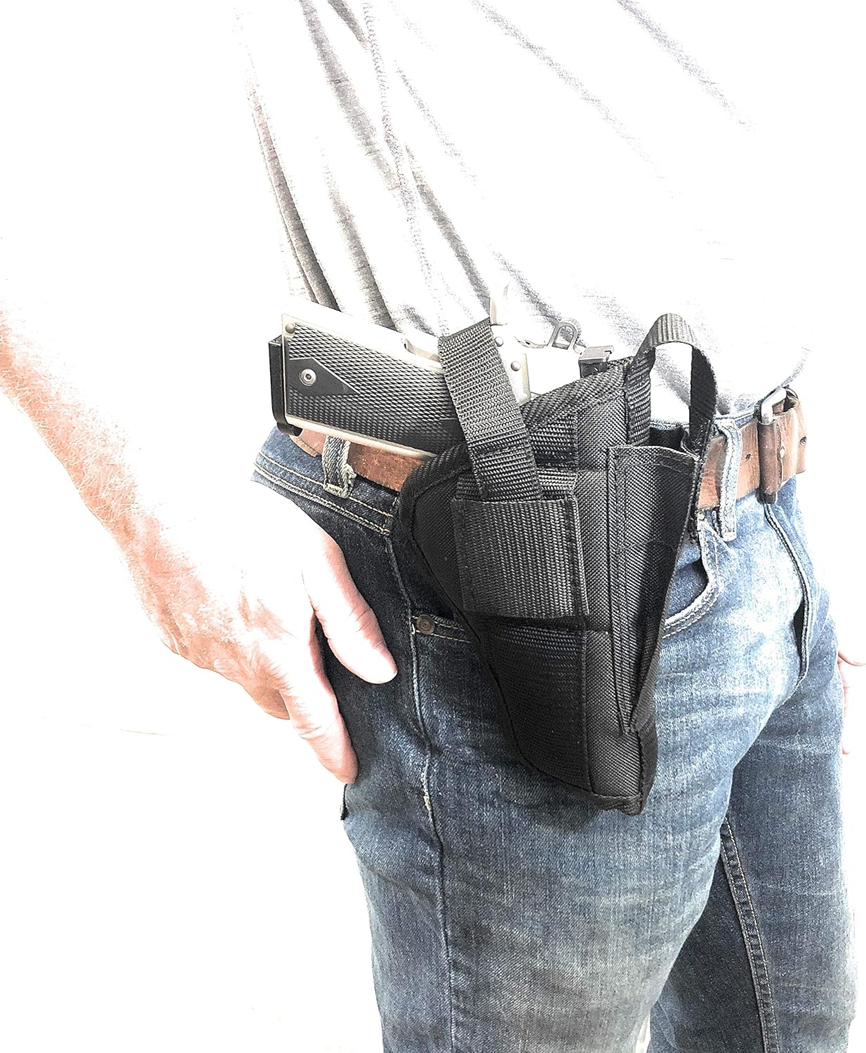 Holster Fits The Glock G41. Nylon Hip Side Holster