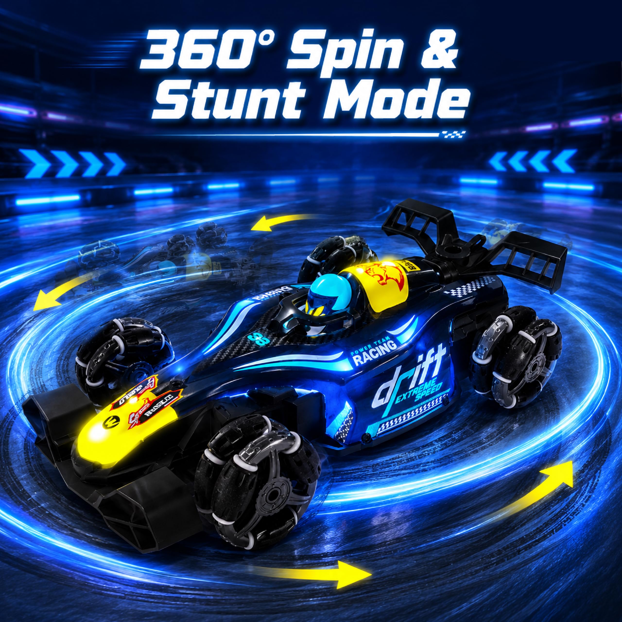 Lifelong F1 RC Car - Drift, Smoke & Lights! -6 Lifelong F1 RC Car - Drift, Smoke & Lights! -6