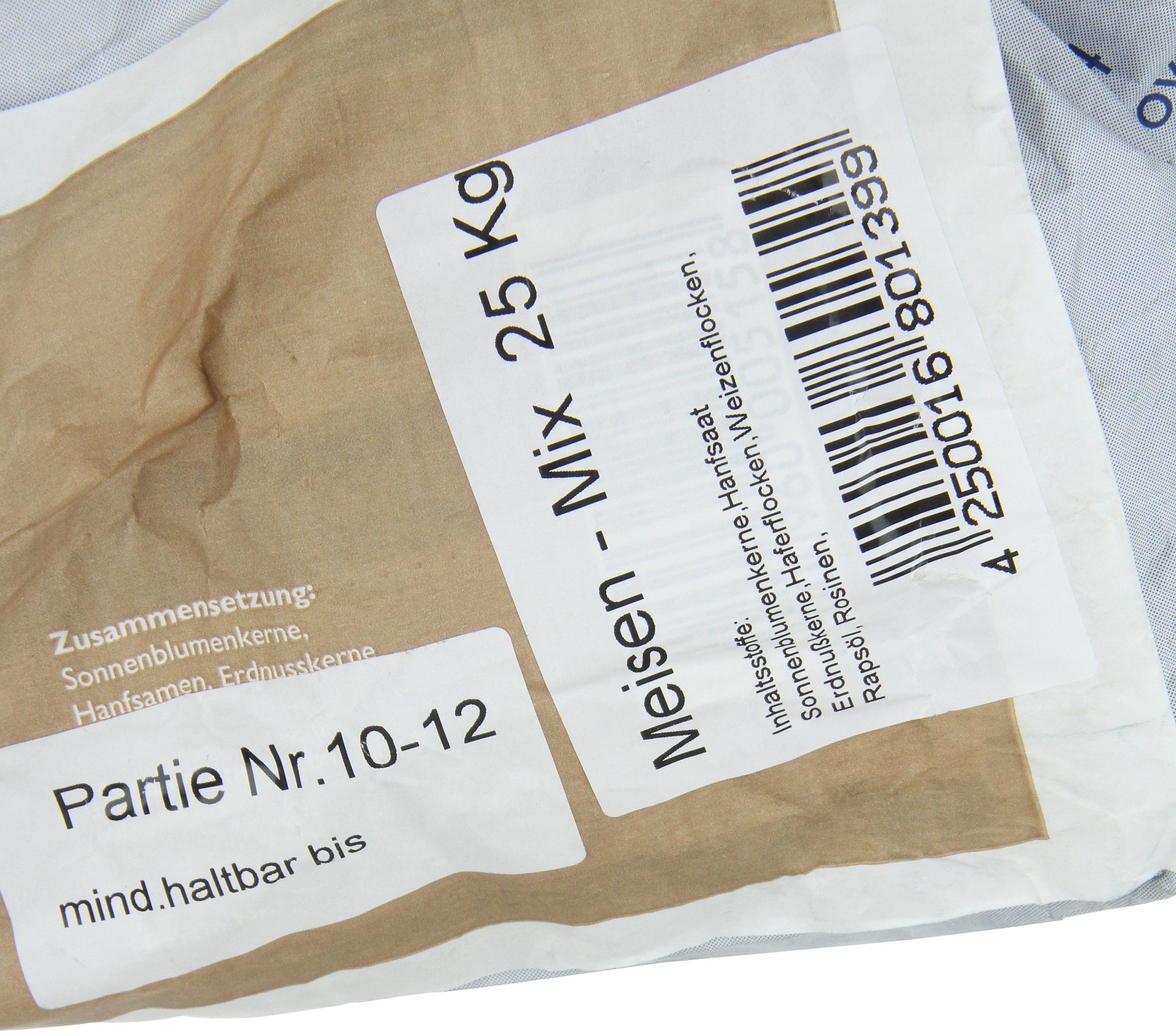 Mangime per ccincioli, 25 kg