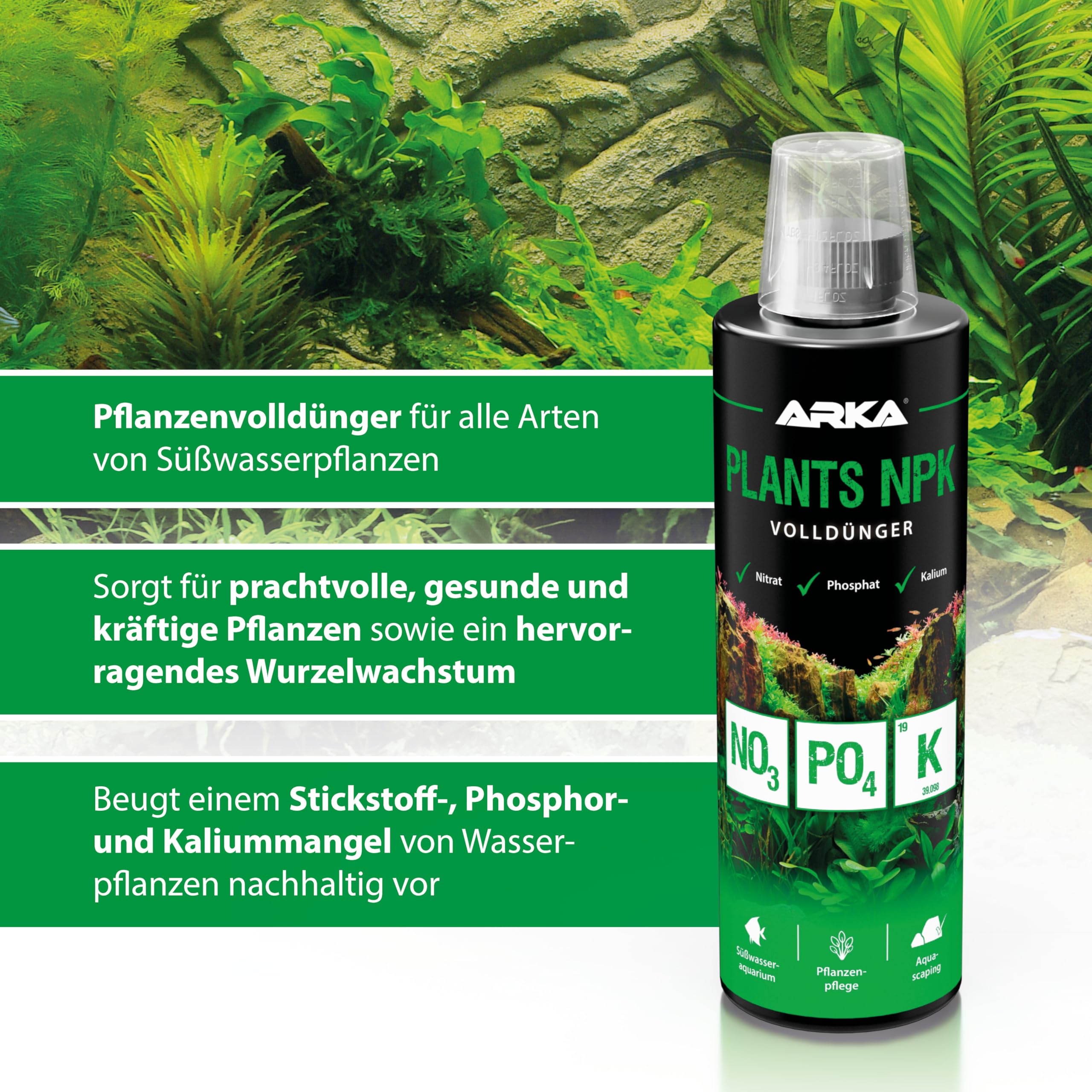 aquarium npk dünger Dennerle Plant Care NPK main image 0