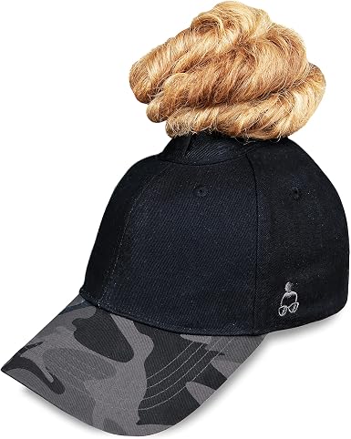 Straight Up Bun Hat, Right on Top 