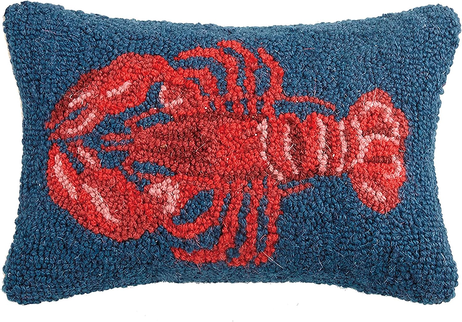 Peking Handicraft 30PA285C12OB Lobster Hook Pillow, 8X12 Throw Pillow