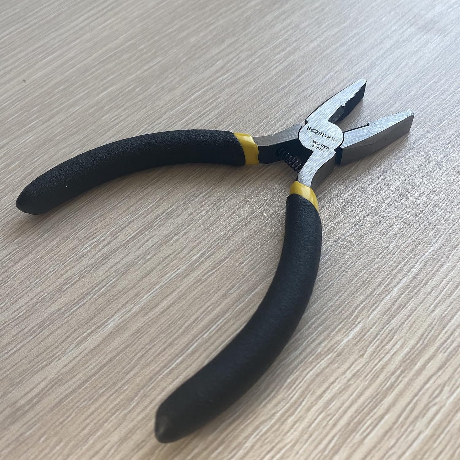 BOOSDEN Mini Lineman's Pliers, 5 Pack, 5 Inch High Leverage Cutting Pliers, Side Cutter for Electrician Work or Jewelry Making