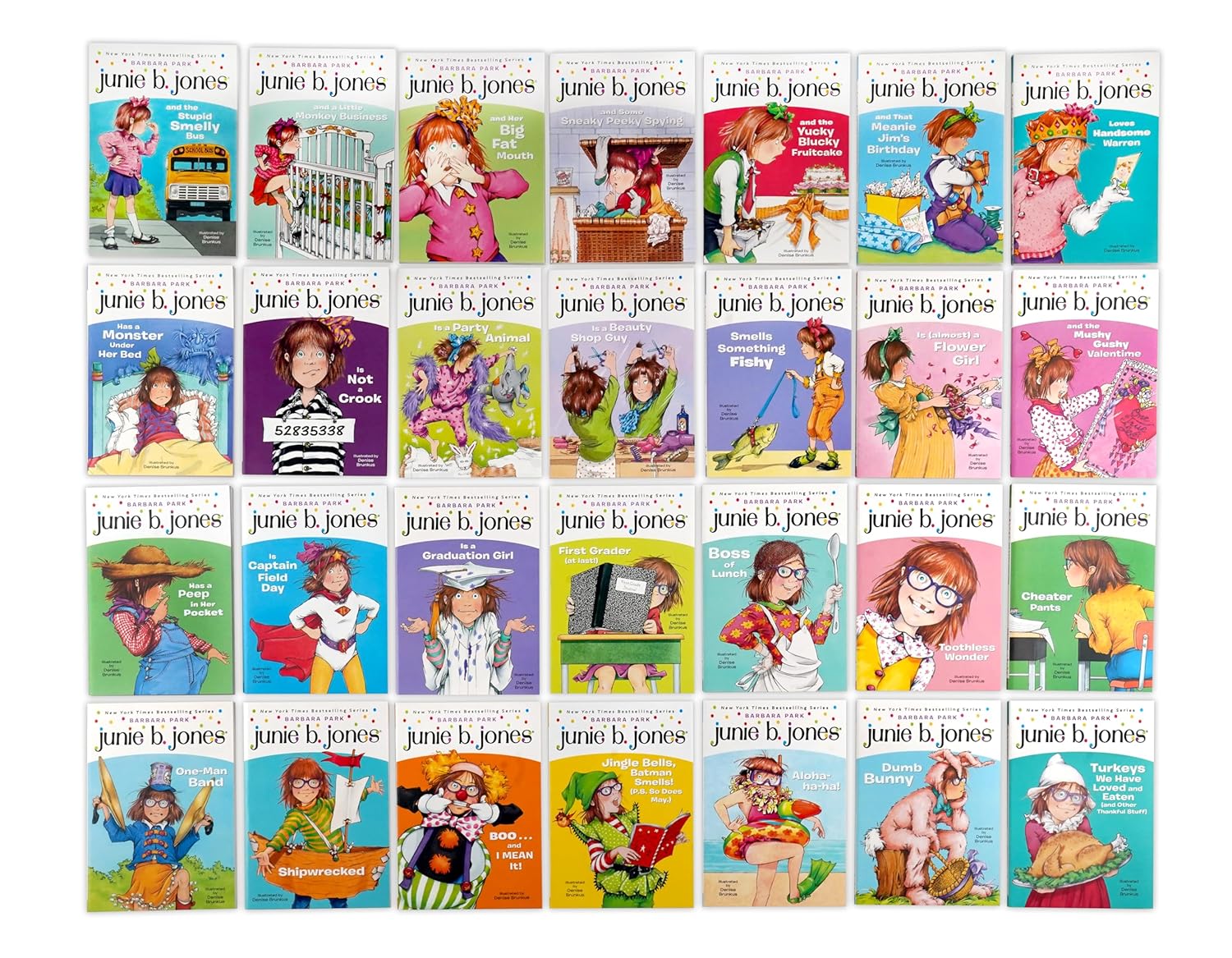 Junie B. Jones Books in a Bus 28-Book Boxed Set: The Complete Collection: Books 1-28 - Image 4
