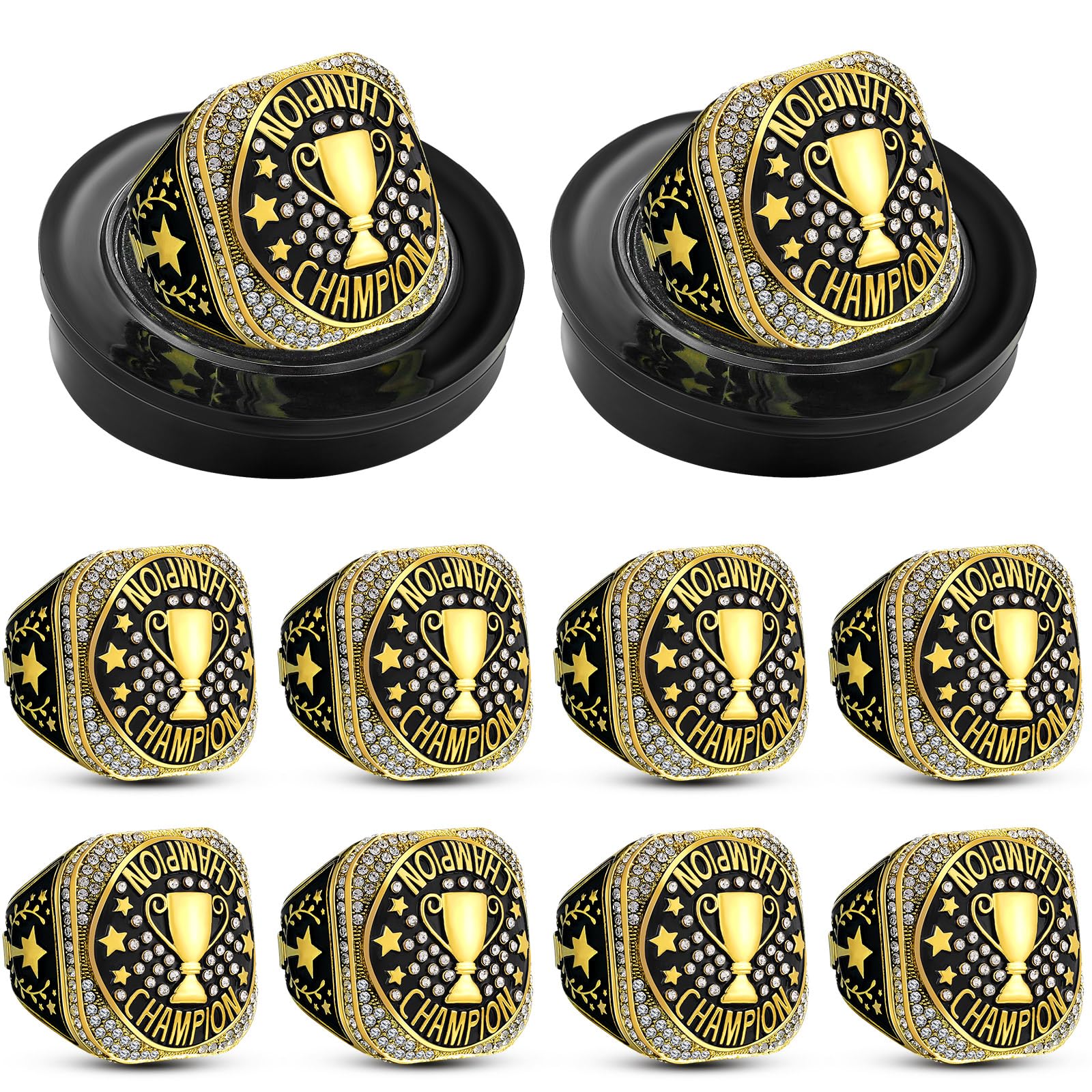 Highergo 10-Pack Variety Championship Rings