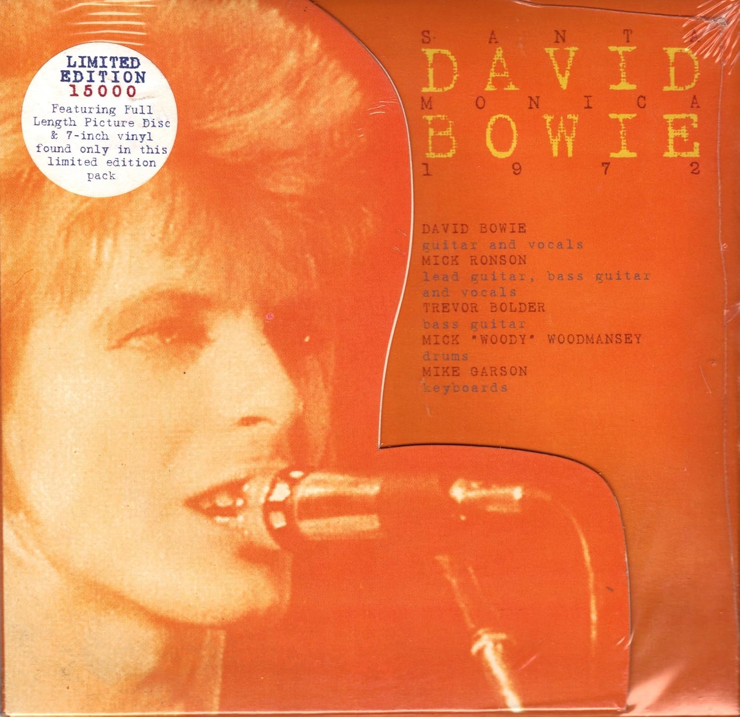 David Bowie: Santa Monica 1972 Live Limited Edition: Amazon.it: CD e ...